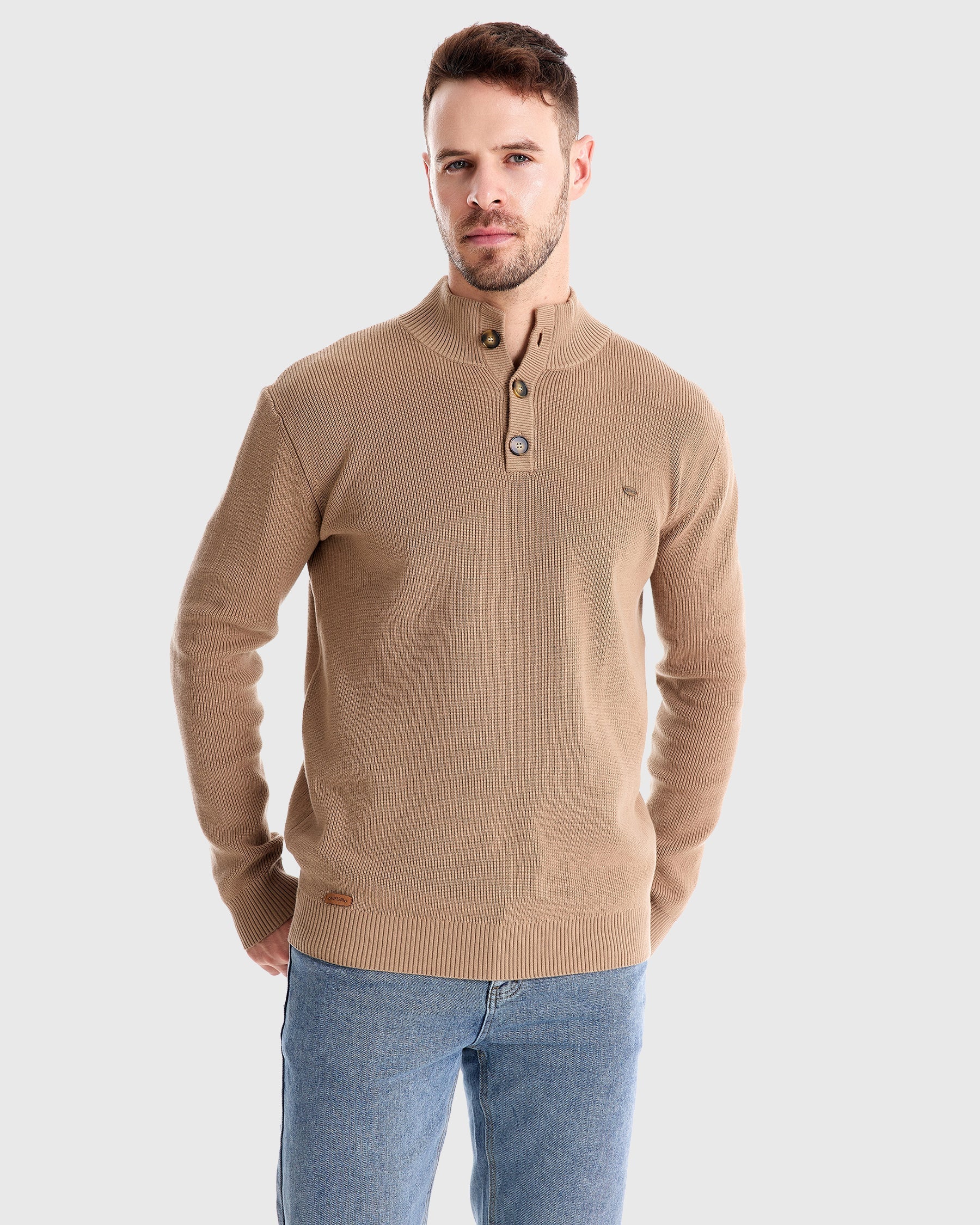 RONI - Premium-Stehkragen-Pullover