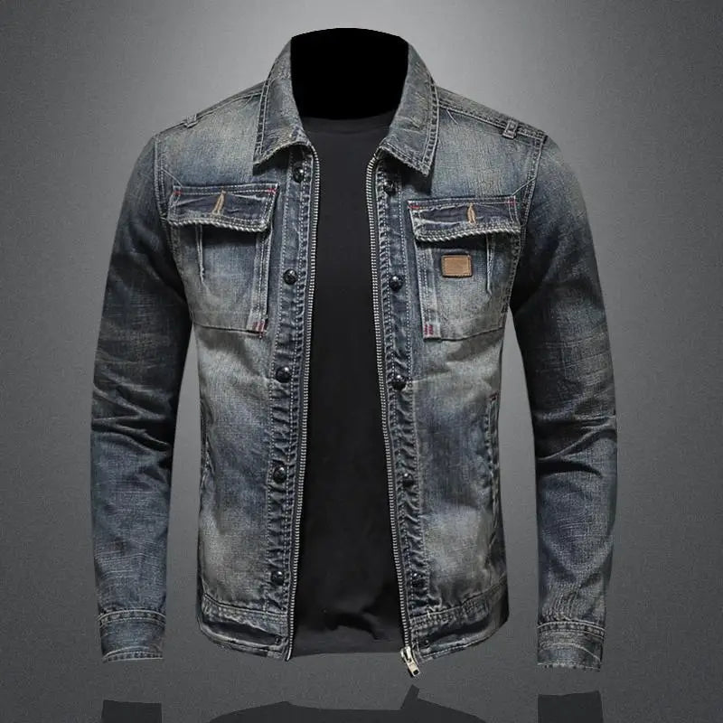 Denver™ | Vintage Denim Jacke