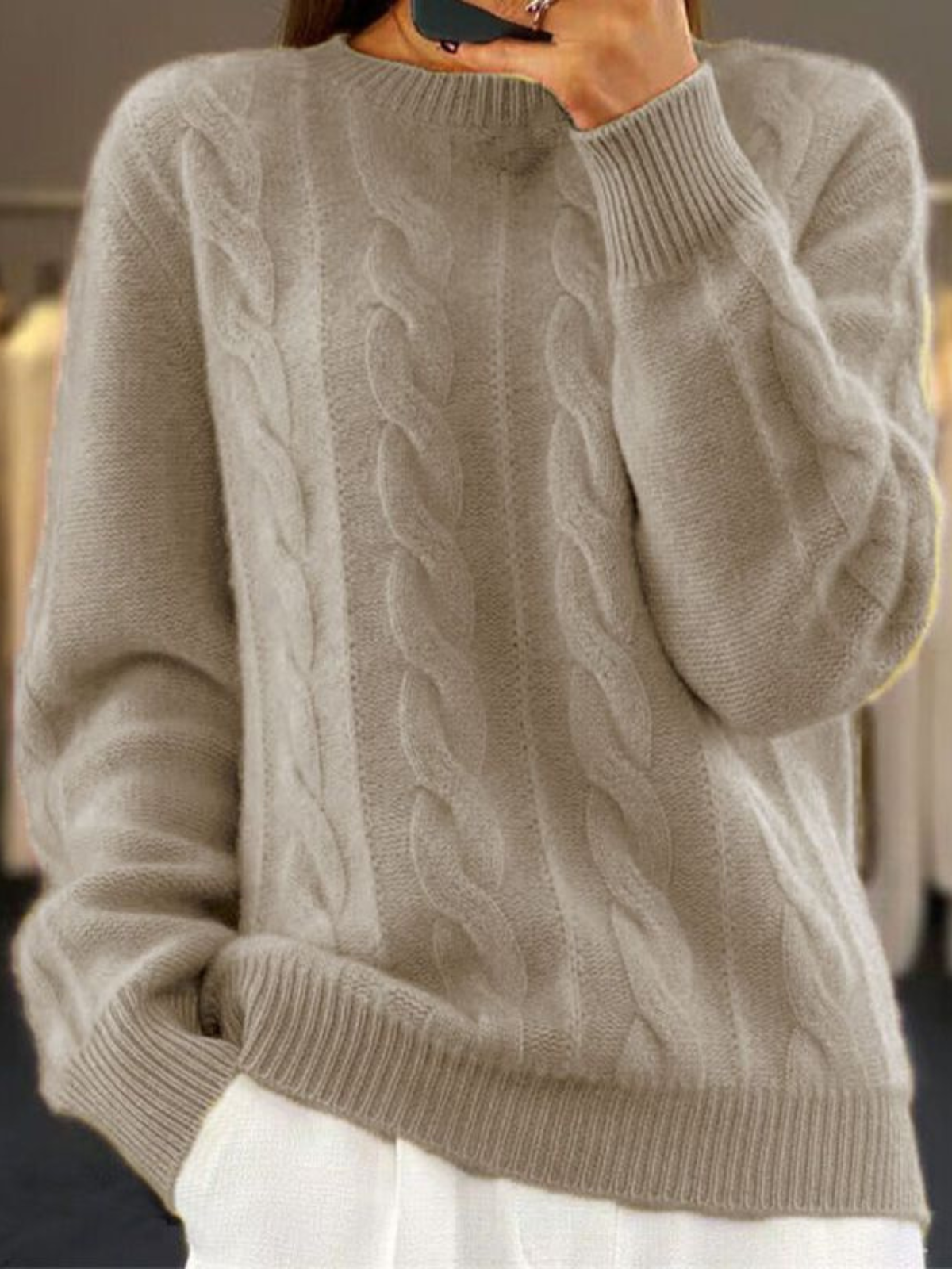 Emilia™ | Damen Strickpullover