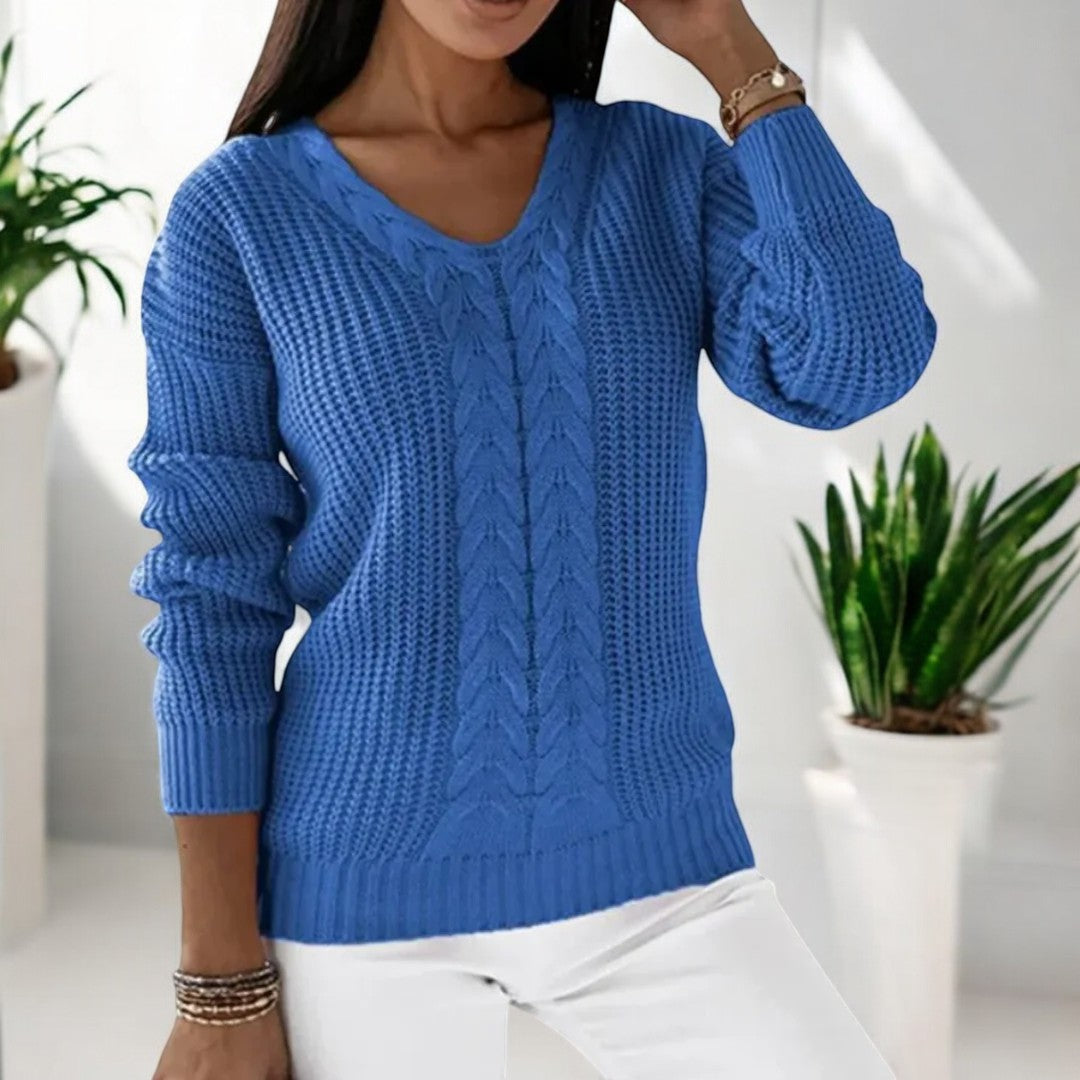 Elin - Klassischer Strickpullover