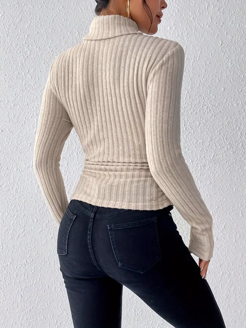 AVERY - Modischer Rollkragenpullover