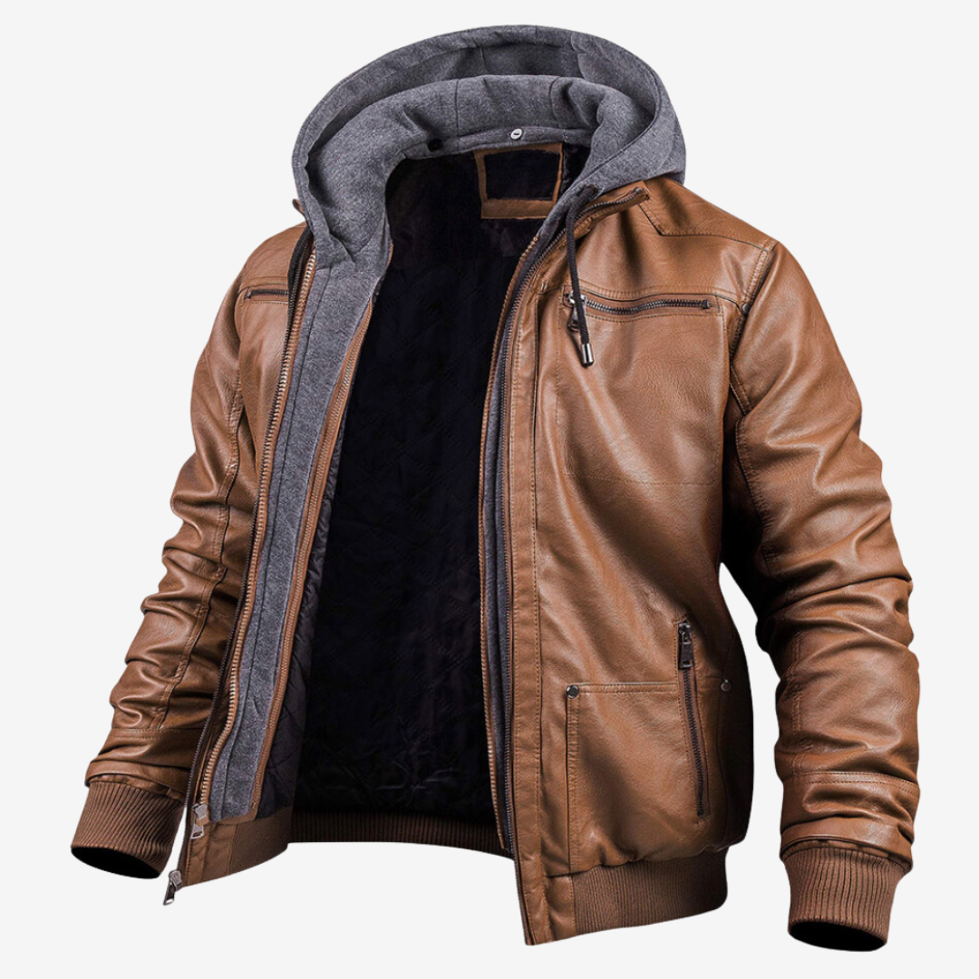 Benjamin - Premium Leder-Winterjacke für Herren