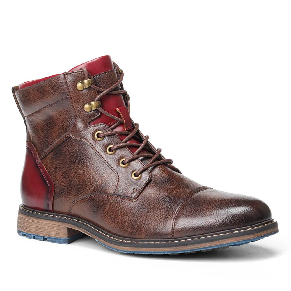 Aaron | Handgefertigte Premium-Leder-Oxford-Stiefel