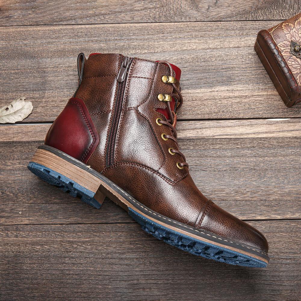 Cris™ | Handgefertigte Oxford-Stiefel aus hochwertigem Leder für Herren